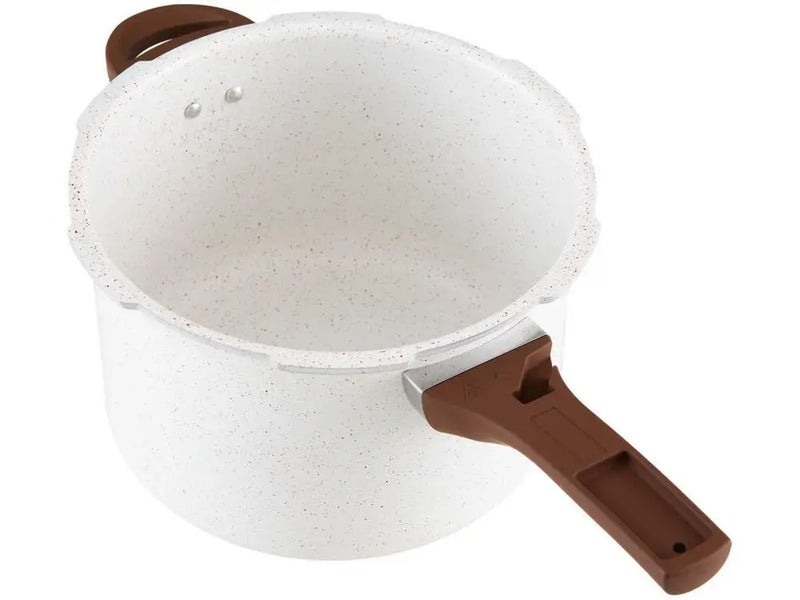 Panela de Pressão Brinox 4,2L Bege Vanilla - Ceramic Life Pressure